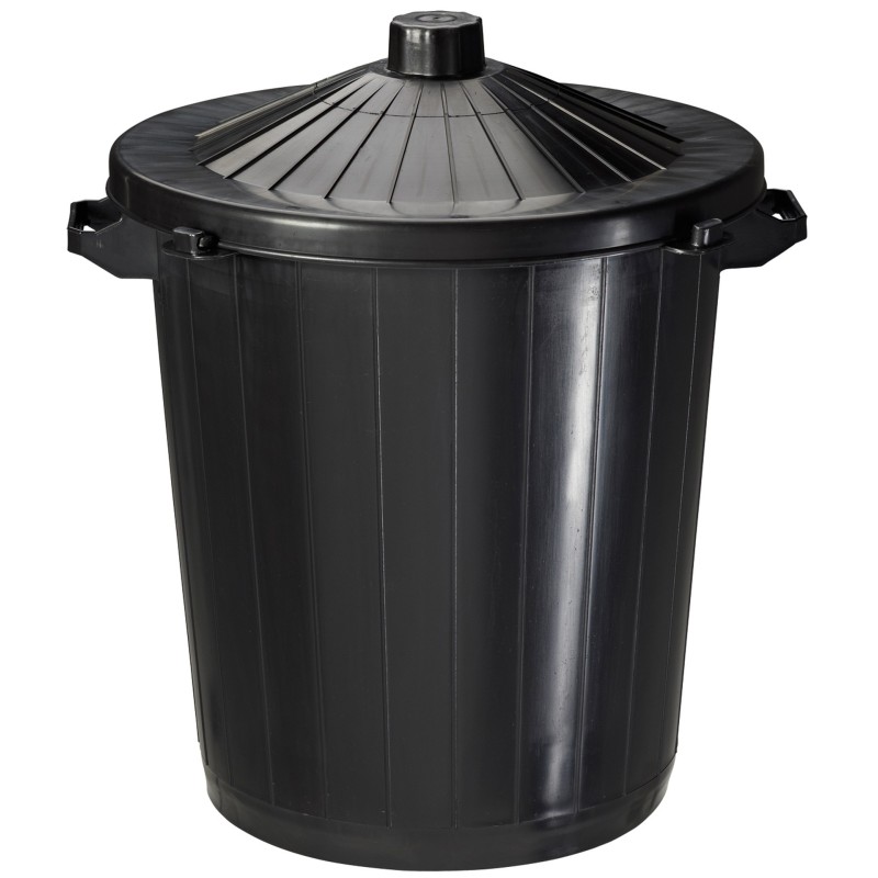 Poubelle en plastique - 80 L