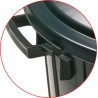 Poubelle en plastique - 80 L
