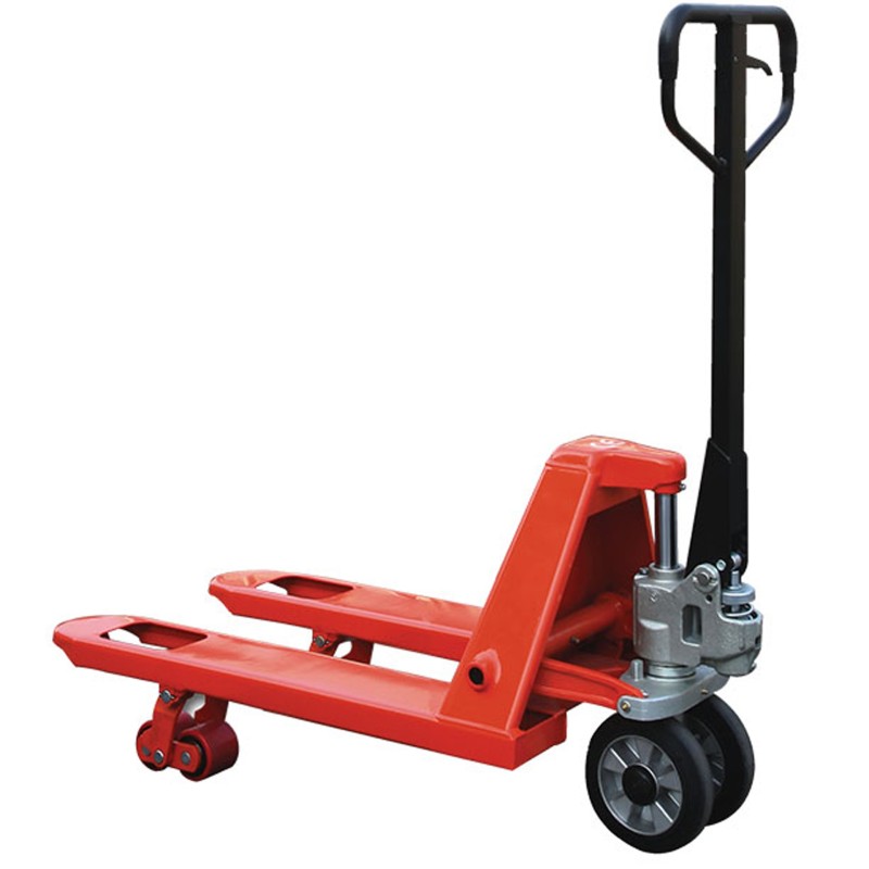 Transpalette manuel 2500 kg écartement extérieur des fourches 450 mm
