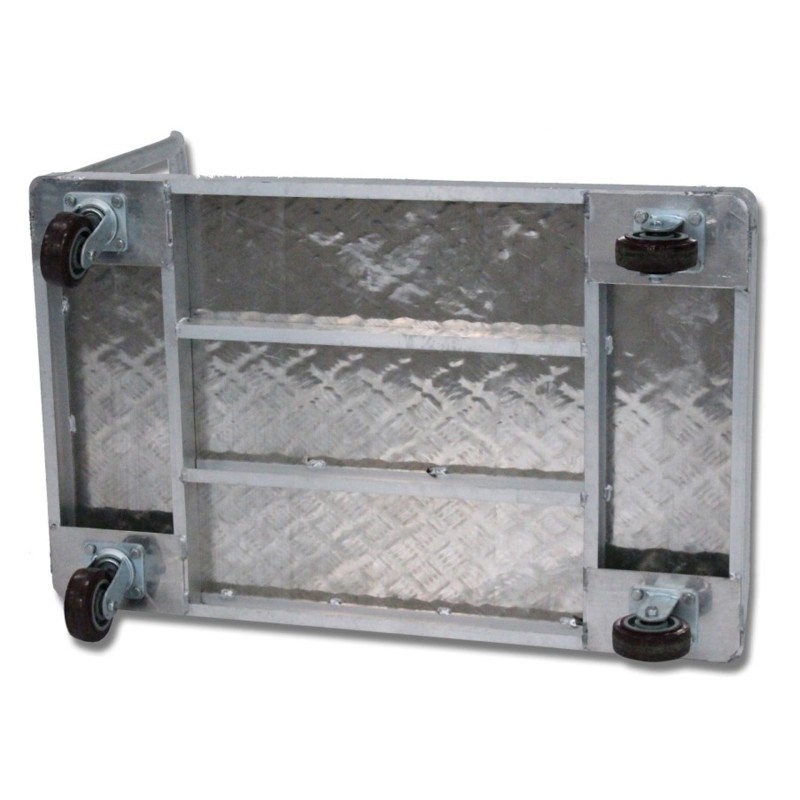 Chariot aluminium dossier fixe
