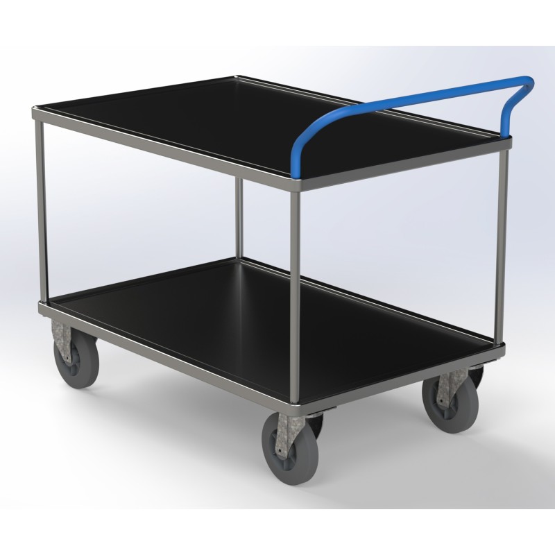 Servante plateaux tôles capacité 300 kg