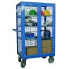 Chariot conteneur grillagé