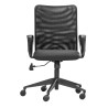 Fauteuil bas dossier à contact permanent