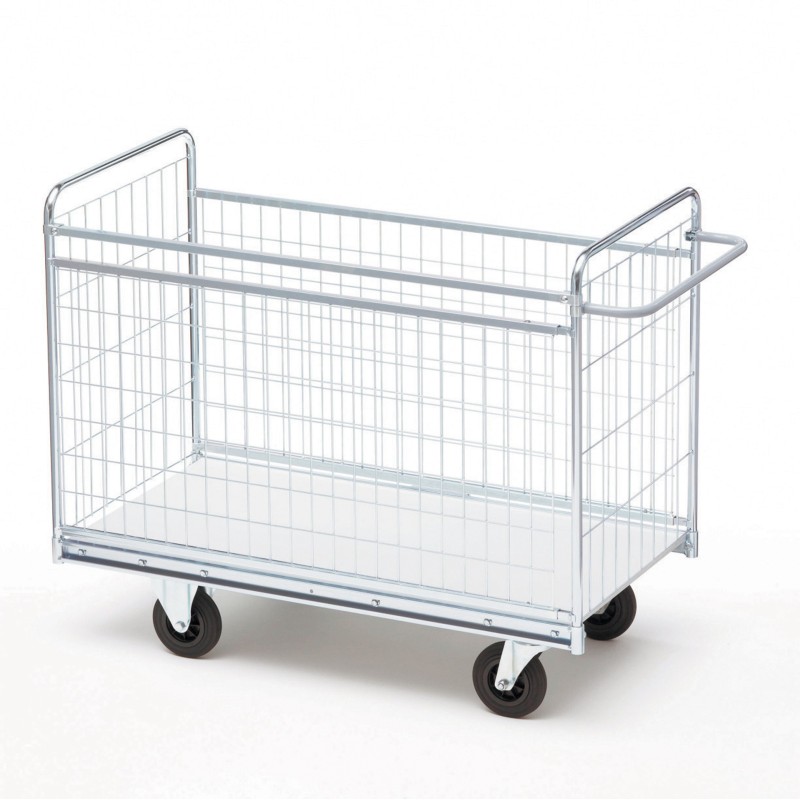 Chariot grillagé