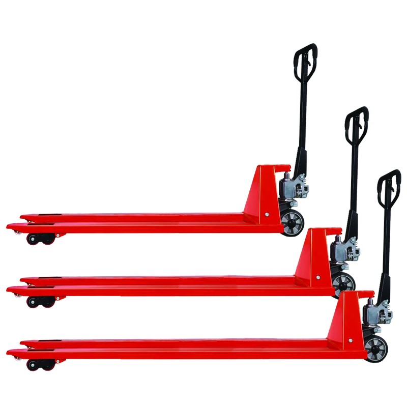 Transpalette manuel long 2 Tonnes
