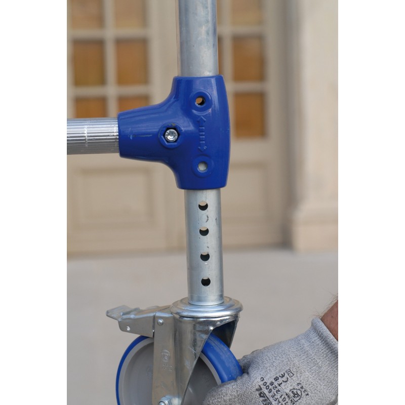 Echafaudage roulant en aluminium serti TOTEM LINE 180
