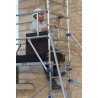 Echafaudage roulant en aluminium serti TOTEM LINE 180