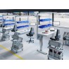 Poste de travail modulable MODULOG 4.0 réglable mécaniquement