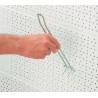 Crochet pour fond perforé