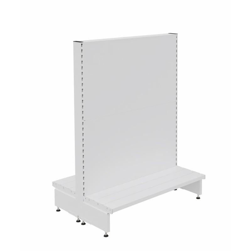 Gondole double faces à fond lisse