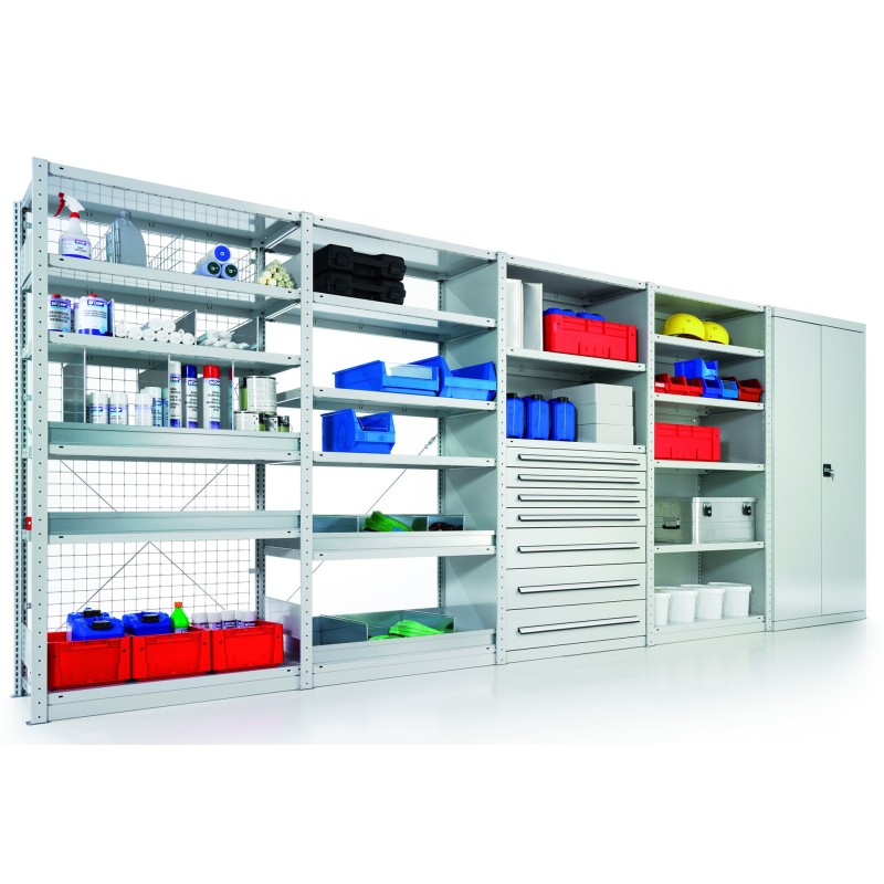 Rayonnage à tablettes META CLIP