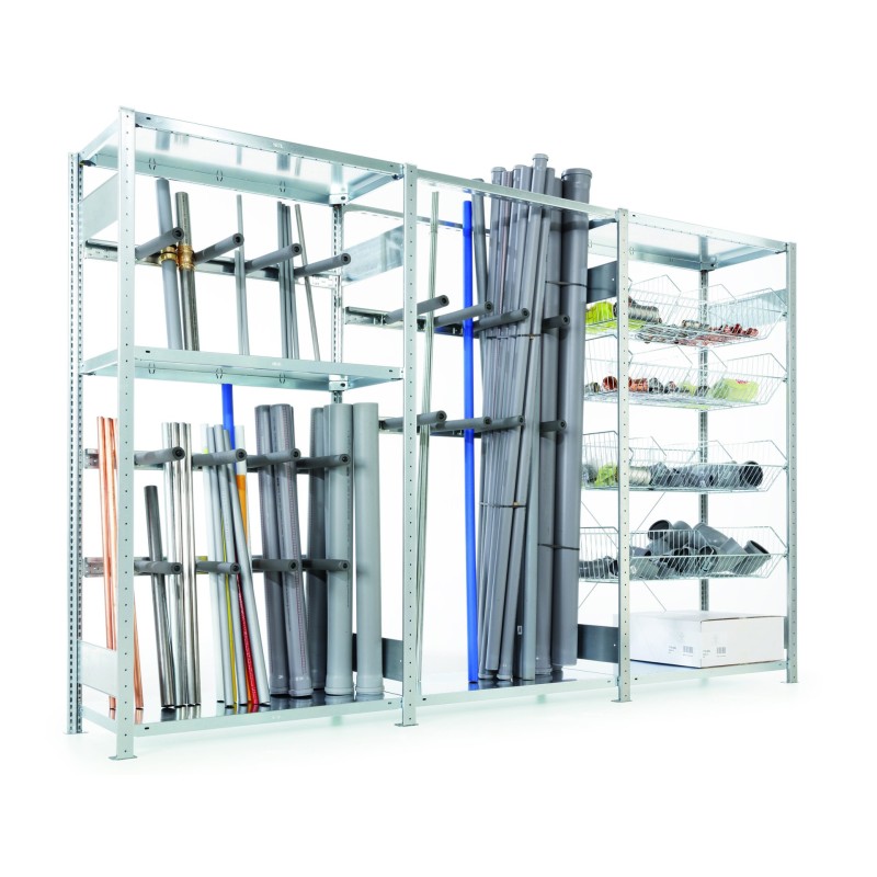 Rayonnage à tablettes META CLIP