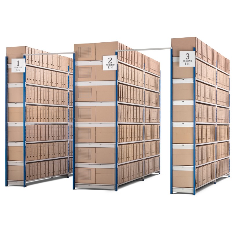 Rayonnage autoportant tubulaire