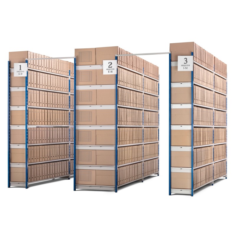 Rayonnage autoportant tubulaire