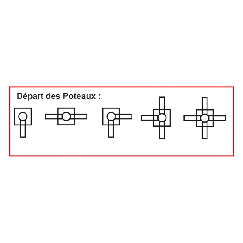 Barrière flexible modulaire