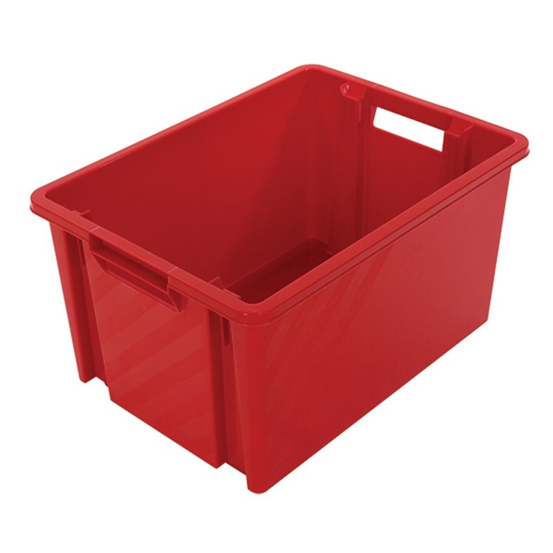 Bac plastique gerbable et emboîtable