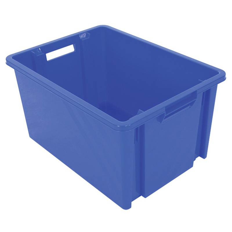 Bac plastique gerbable et emboîtable