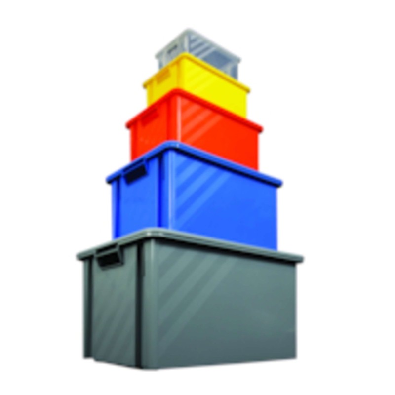Bac plastique gerbable et emboîtable