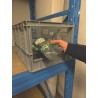 Bac gerbable avec ouverture frontale