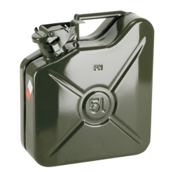 Jerrycan carburant métal