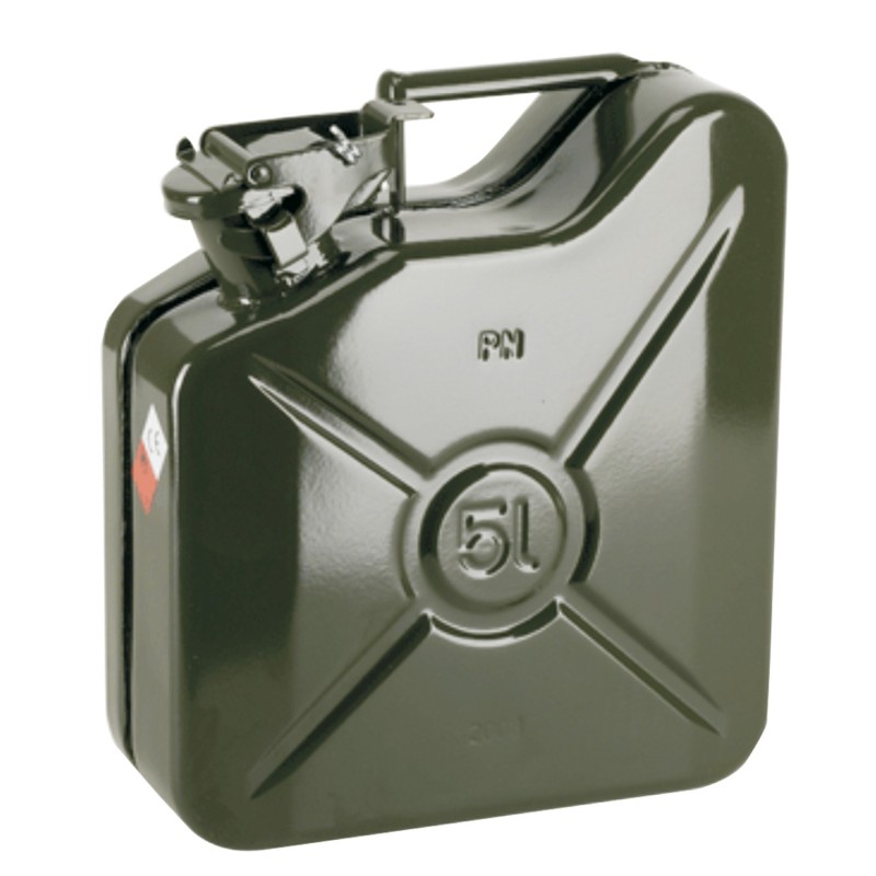 Jerrycan carburant métal