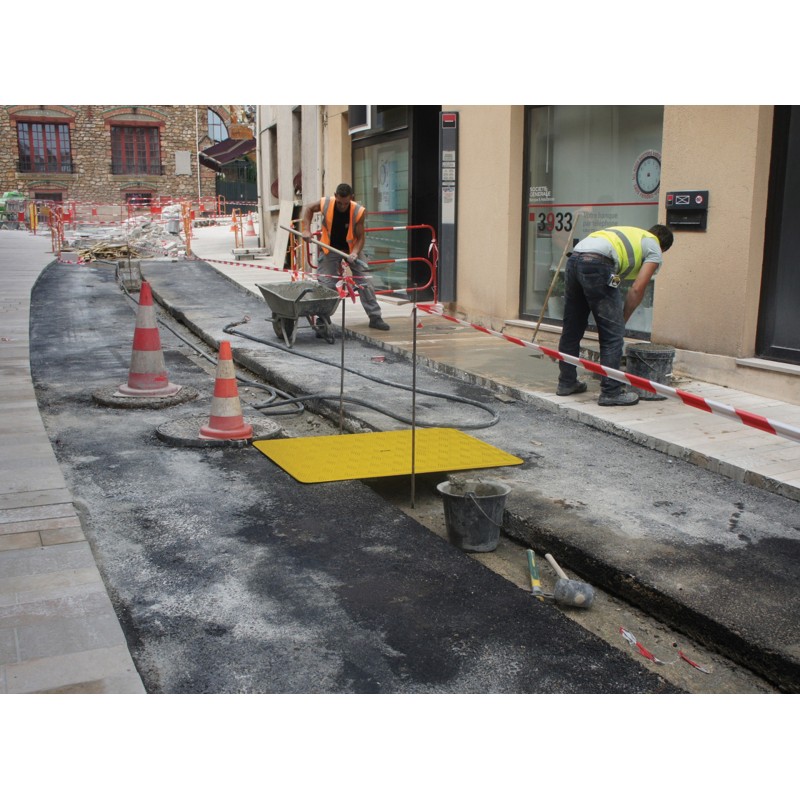 Rampe de chantier