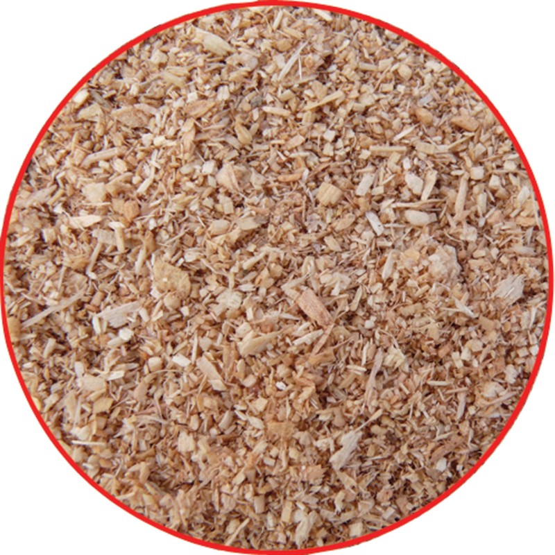 Absorbant végétal ignifugé