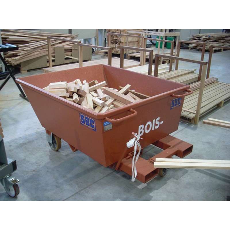 Benne basse à basculement automatique