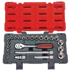Coffret de douilles 1/2''...