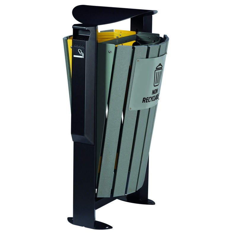 Corbeille Arkéa Etik - 2 x 60 L