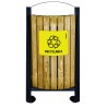 Corbeille bois Arkéa - 2 x 60 L