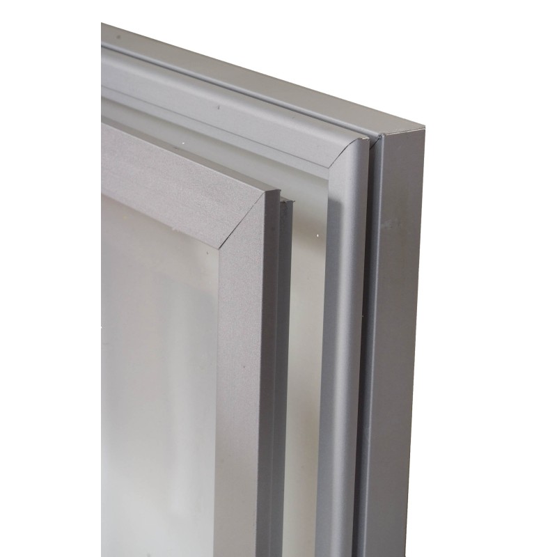 Vitrine d'affichage extra-plate intérieur