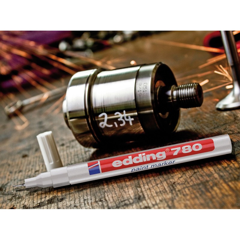 Marqueur peinture pointe extra-fine gainée métal
