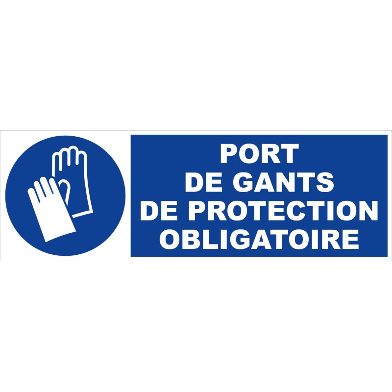 Panneau d'obligation 450 x 150 mm
