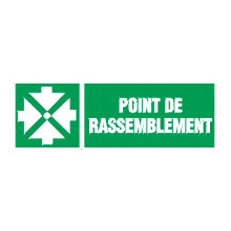 Panneau d’évacuation 330 x 120 mm