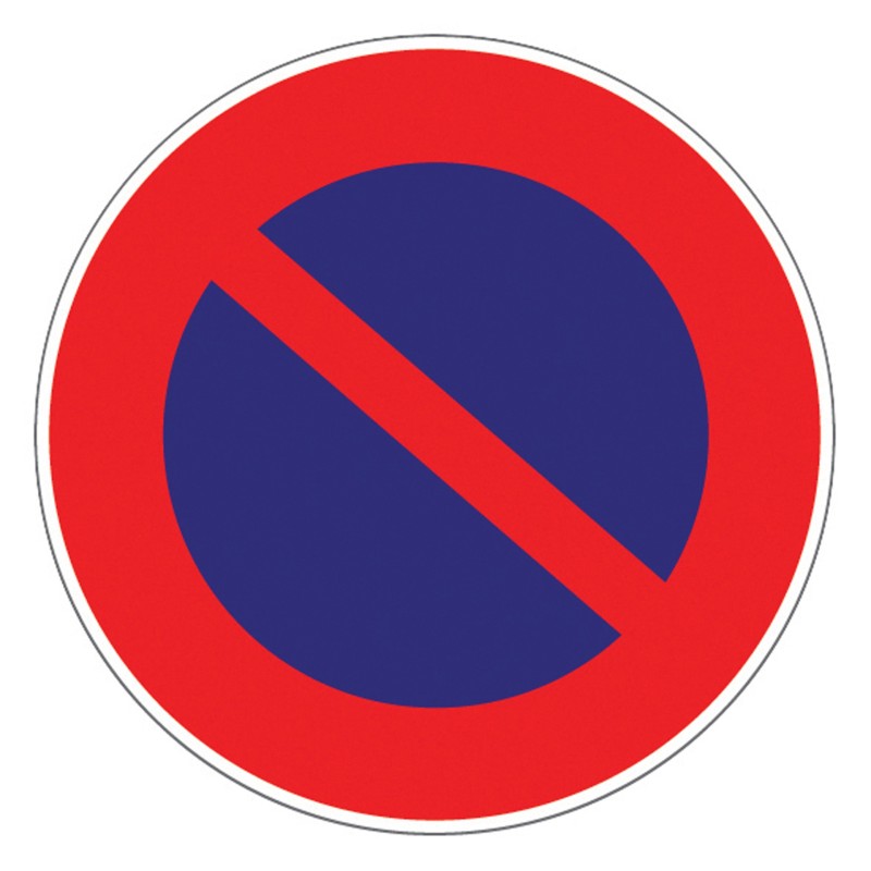 Panneau d'interdiction Ø 300 mm