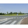 Plot solaire à LED et réflecteur de route
