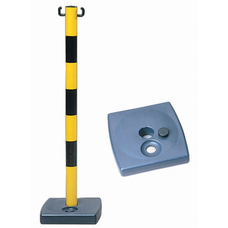 Poteau sur socle à lester