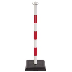 Poteau sur socle lesté