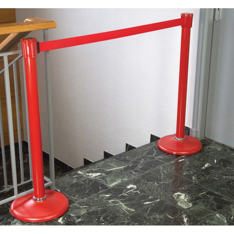 Poteau Transway® Color avec tête à sangle