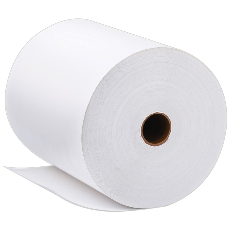 Bobine pure ouate blanche autocut