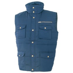 Gilet matelassé col officier