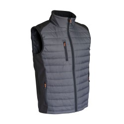 Gilet matelassé col officier