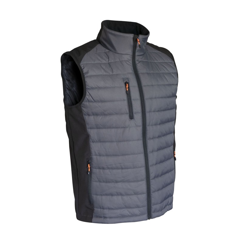 Gilet matelassé col officier