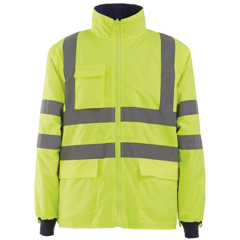 Parka haute visibilité 4 en 1