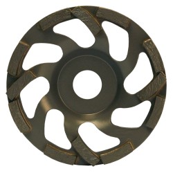 Plateau diamant béton