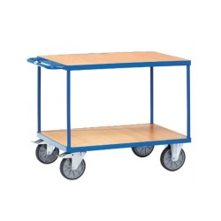 Chariot à plateaux bois