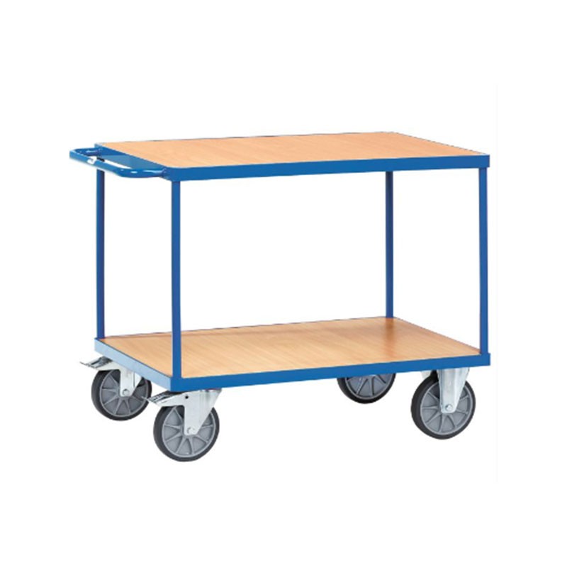 Chariot à plateaux bois