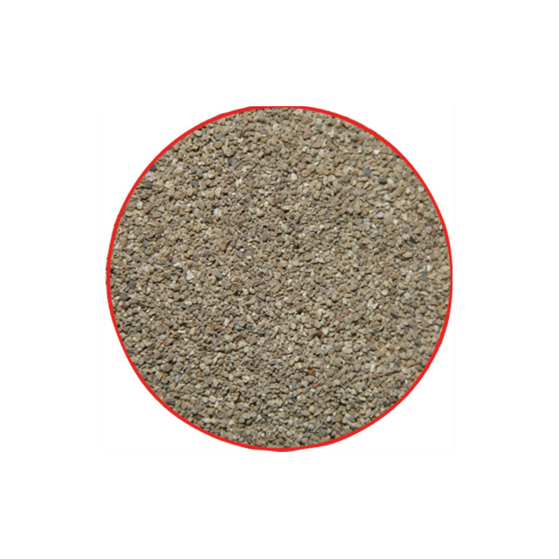 Absorbant minéral calciné