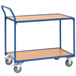 Chariot à plateaux bois
